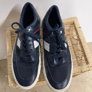 Nautica Camphor Men's Casual Navy‎ Blue Sneakers, Size 12, Lace-up, Color-Block